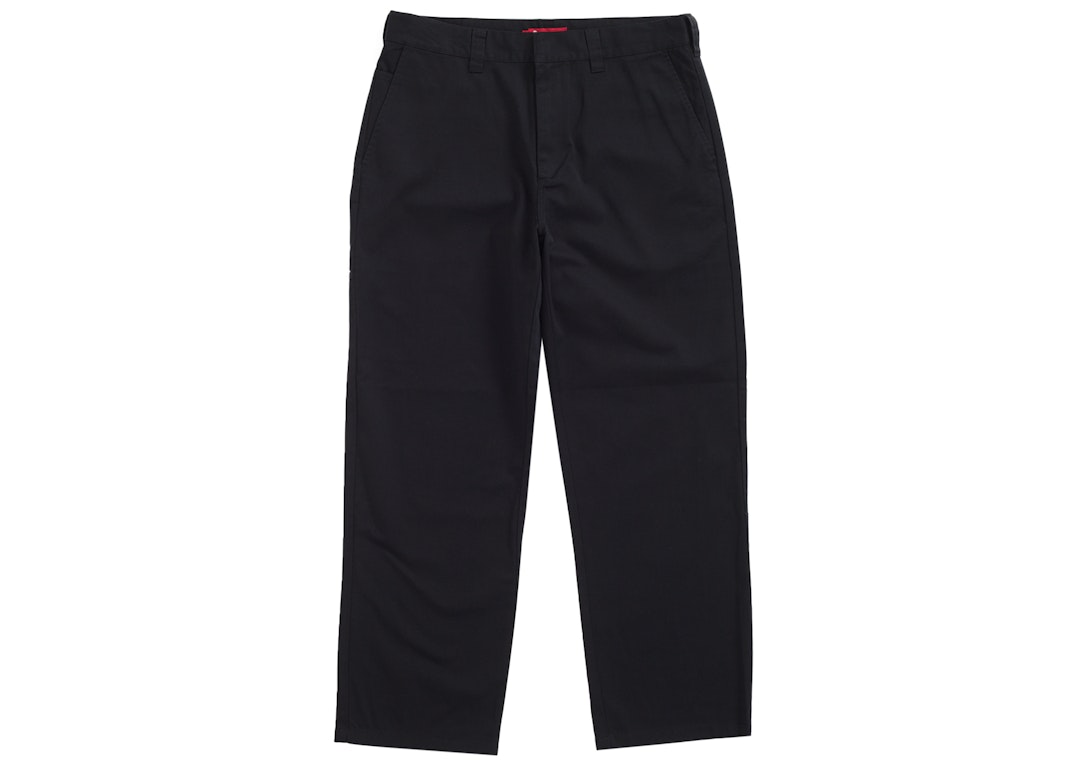 Pre-owned Supreme Work Pant (ss24) Black