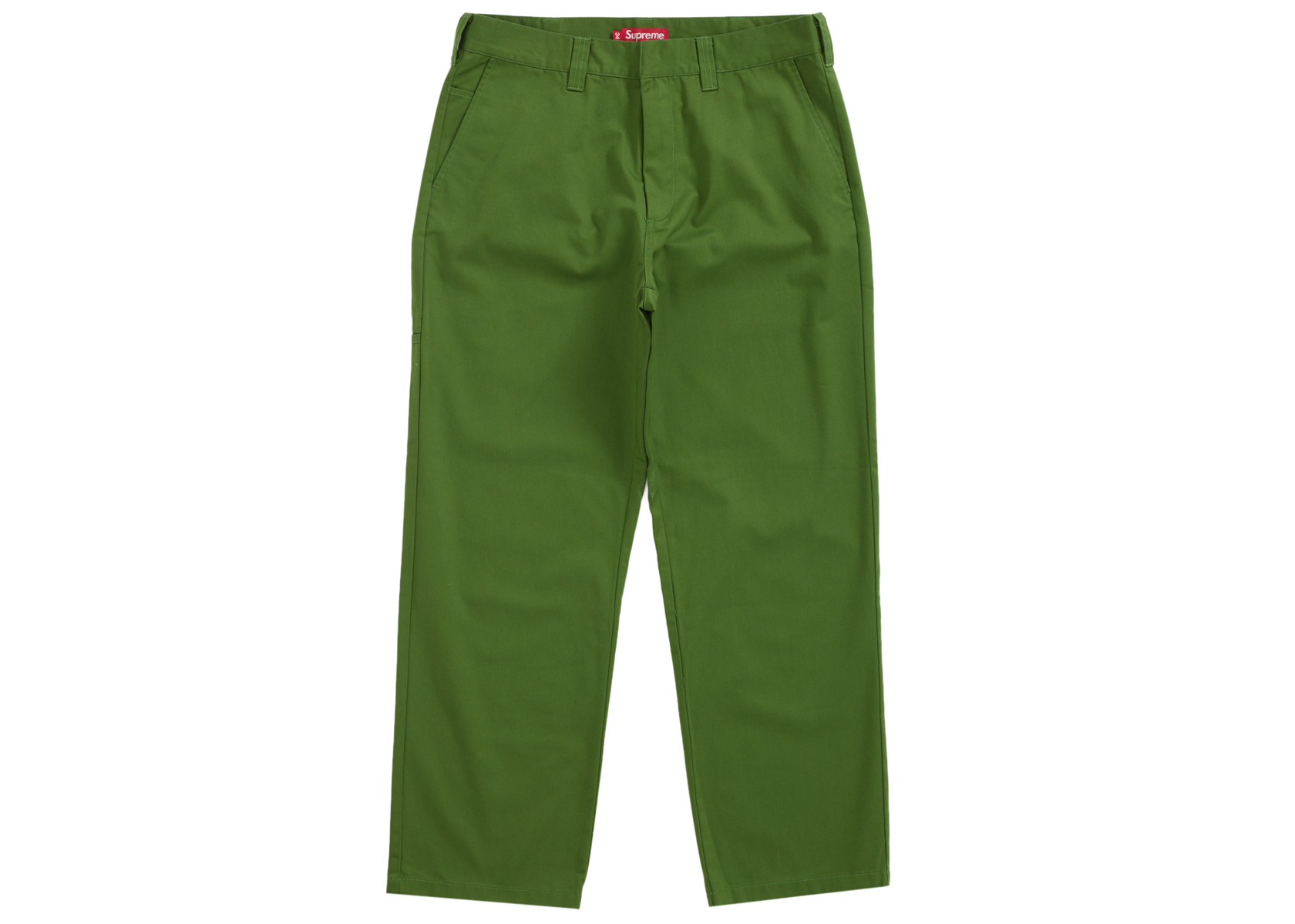 Supreme Work Pant (SS24) Olive Men's - SS24 - GB