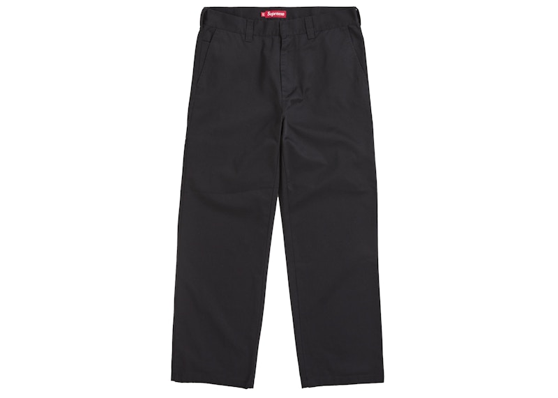 【2025最新作】 - Men's Black (SS25) Pant Work Supreme SS25 US - パンツ