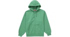 Supreme Work Zip Up Hooded Sweatshirt Green