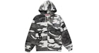 Supreme Work Zip Up Hooded Sweatshirt Snow Camo