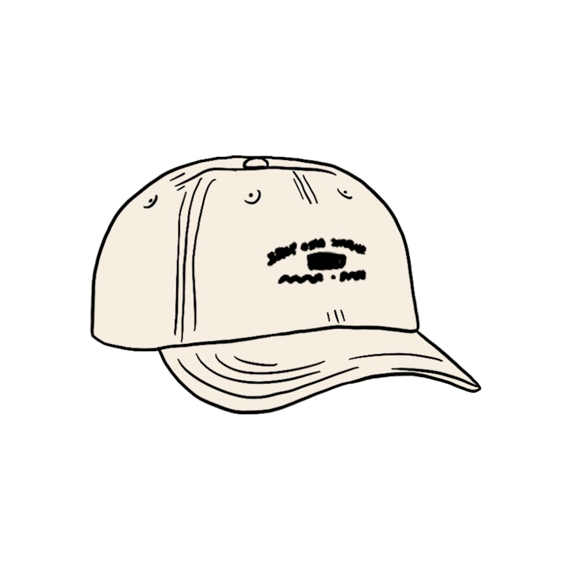 Pre-owned Supreme World Famous 6panel In Stone In Gray