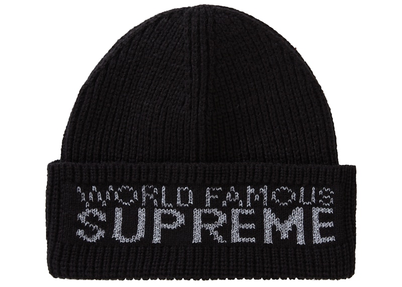 ☆美品‼️好デザイン☆supreme WORLD FAMOUS BIANIE - ニットキャップ