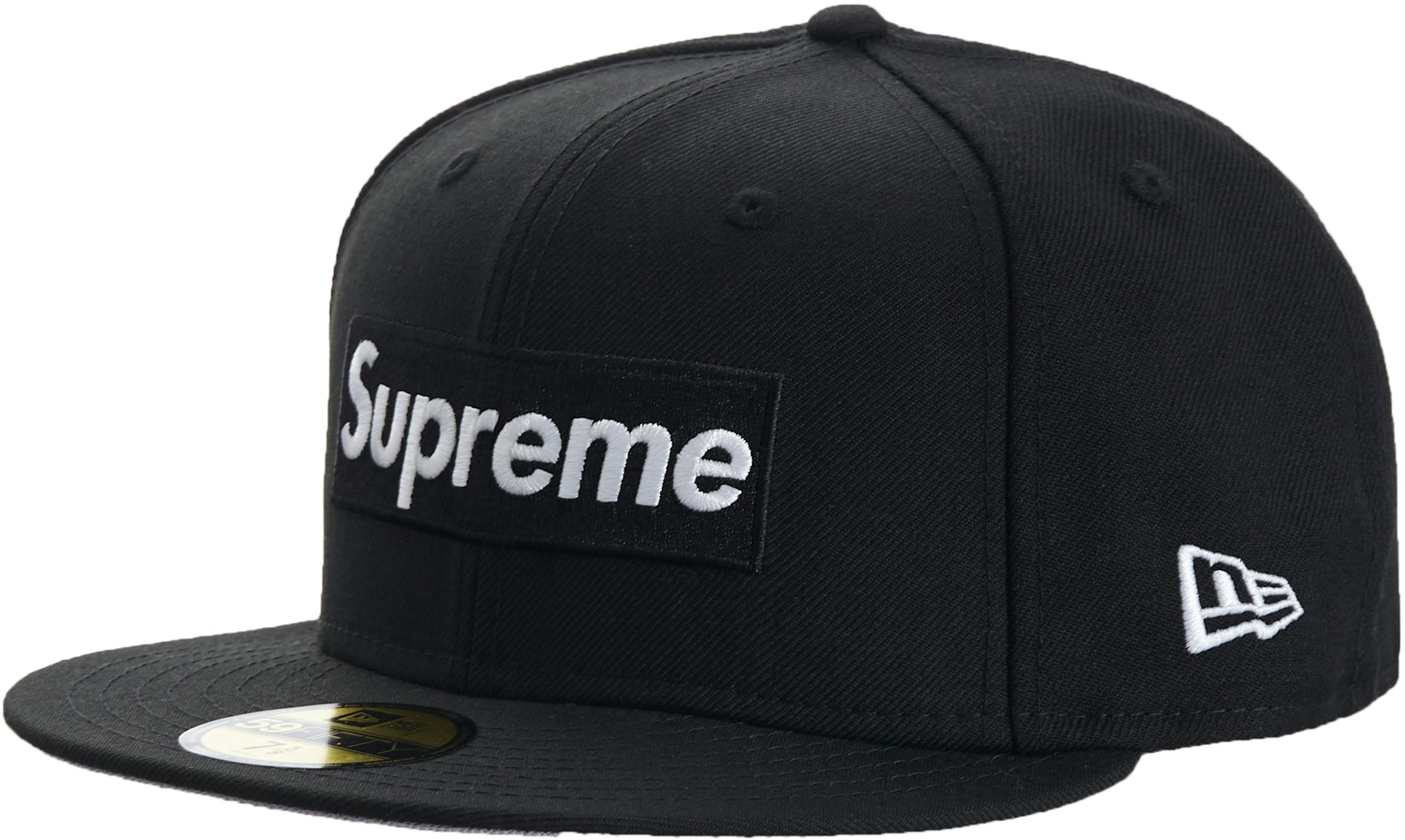 Supreme x New Era Cross Box Logo Beanie 'Black' | Men's Size Onesize