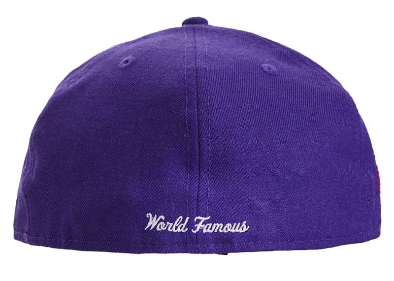 Supreme World Famous Box Logo New Era Purple - FW20 - US