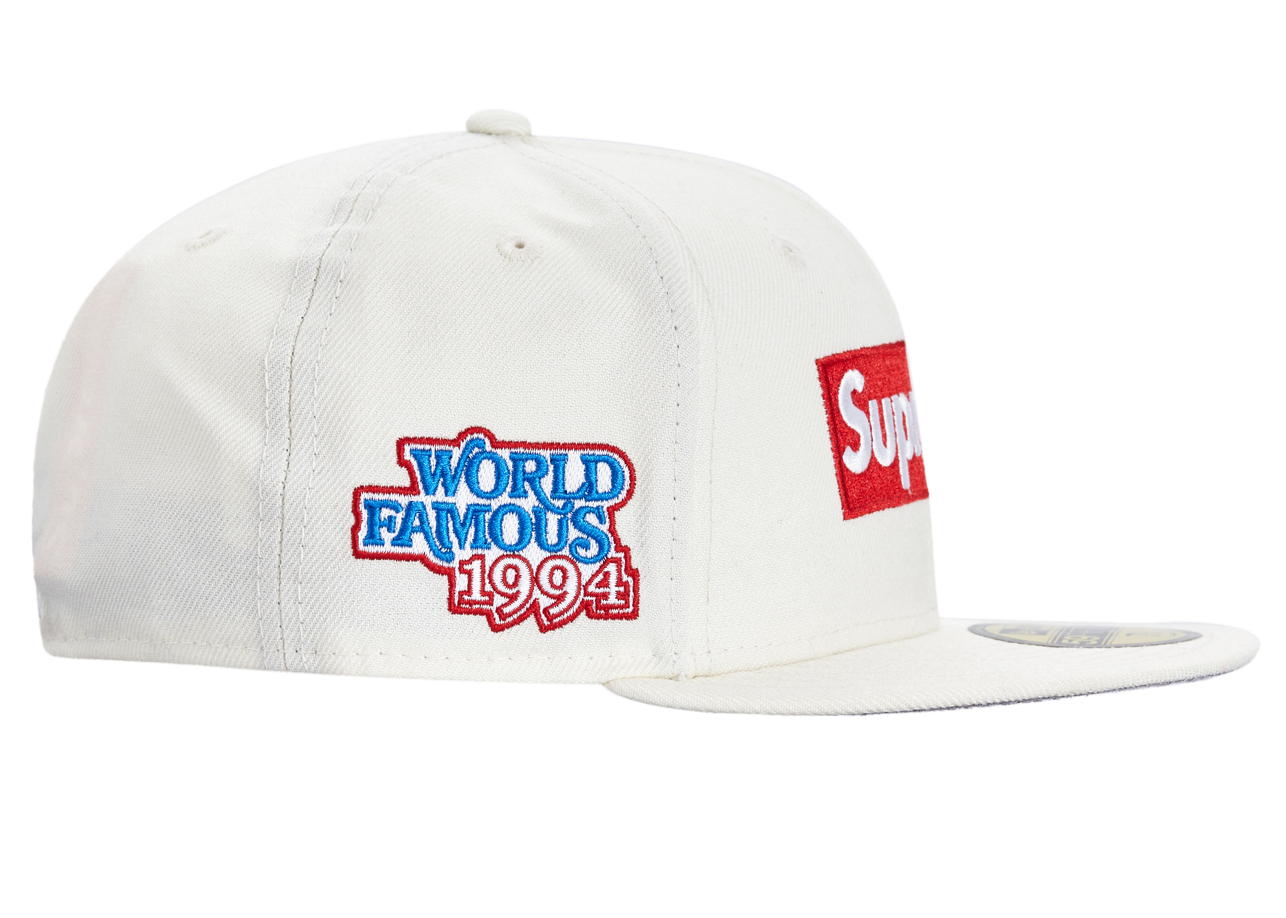 Supreme World Famous Box Logo New Era White - FW20 - US