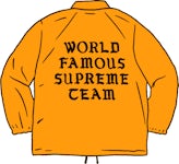 Supreme World Famous Jacquard Track Jacket Black Men's - FW22 - US