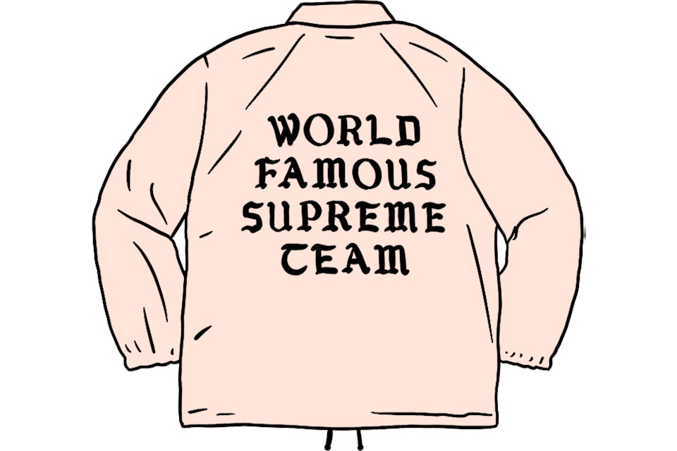 World famous supreme coach 2025 jacket