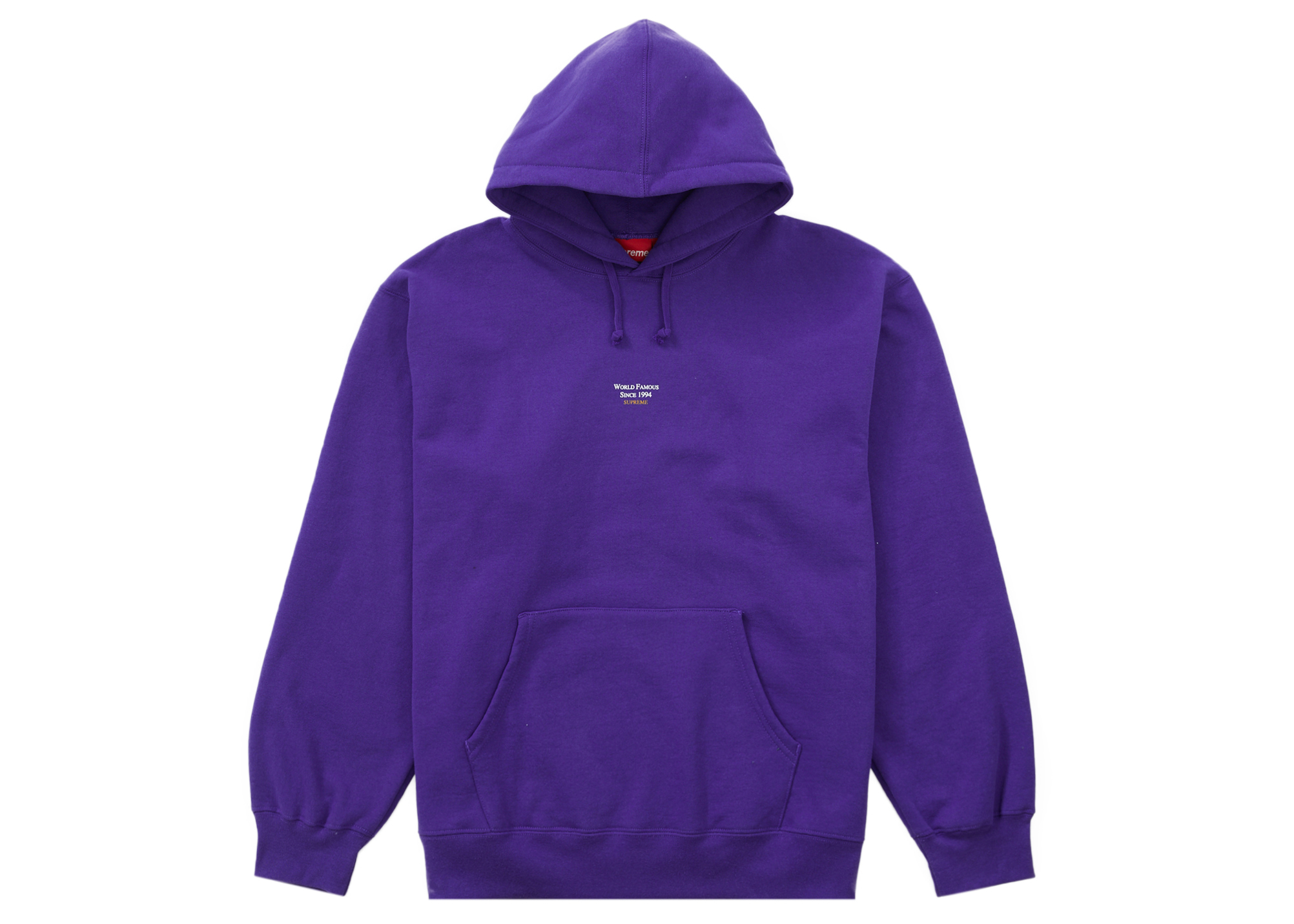 【S】Supreme Micro Logo Hooded Sweatshirt