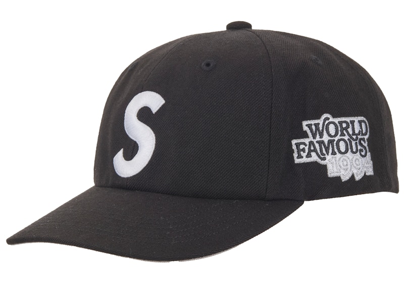 【希少】Supreme S Logo 6-Panel 黒 Cap Sロゴ Supreme - S Logo 6-Panel - UG.SHAFT