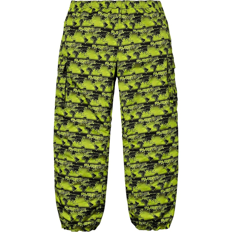 Supreme World Famous Taped Seam Cargo Pant Green Men's