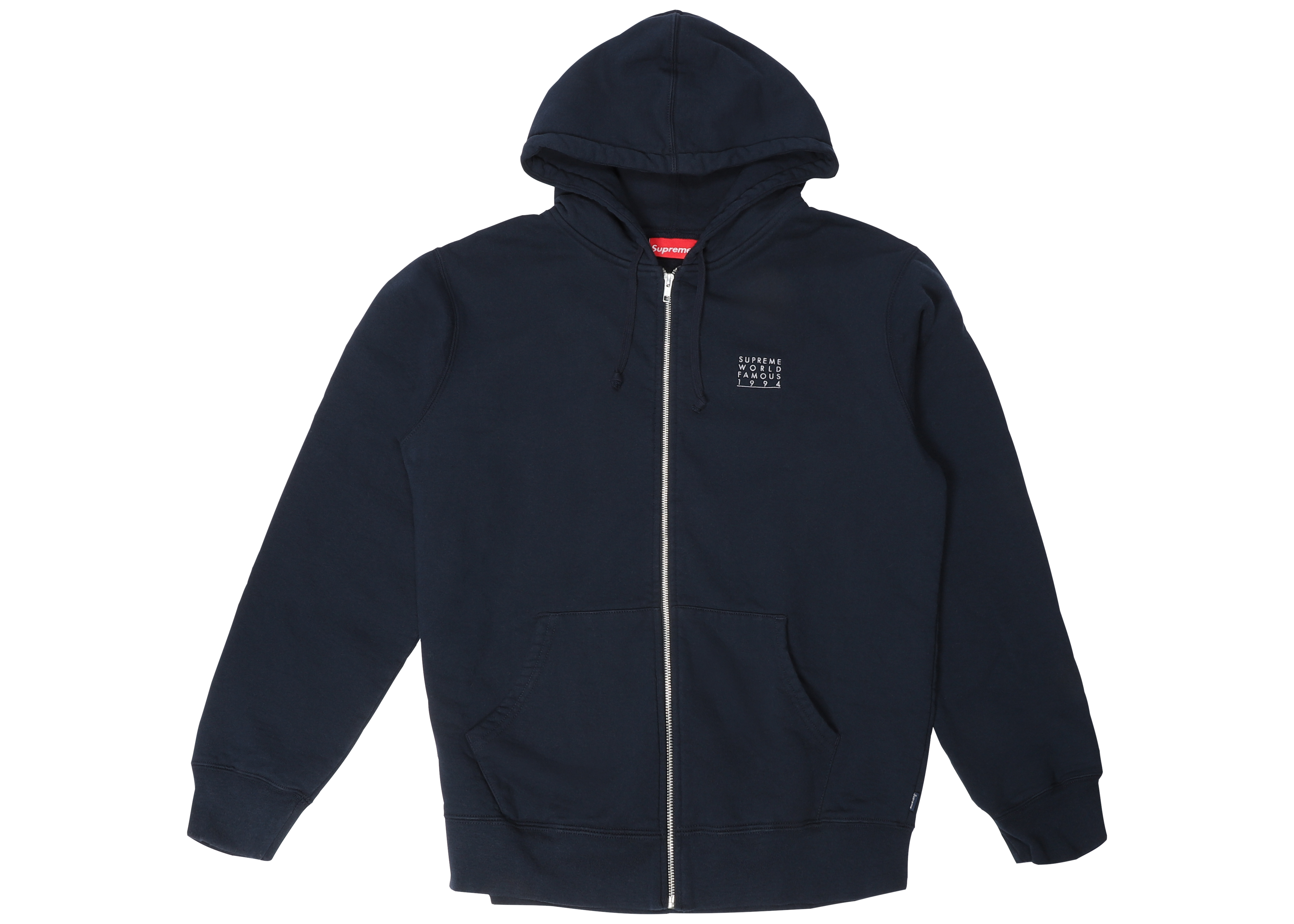 Supreme World Famous Zip Up Hooded