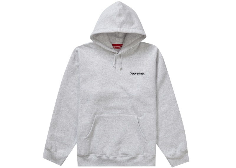 Supreme Worldwide Hooded Sweatshirt Ash Grey Men's - SS23 - US