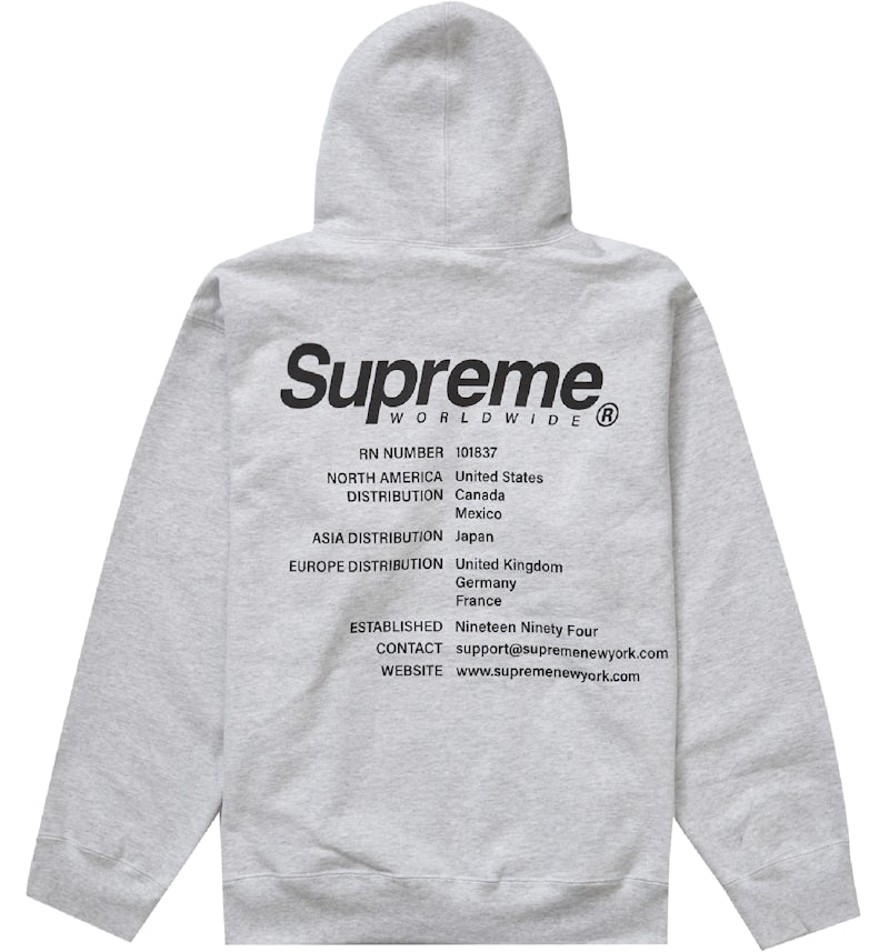 Supreme Worldwide Buy Supreme Canada Supreme Worldwide Hooded