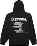 Worldwide Hooded Sweatshirt - spring summer 2023 - Supreme