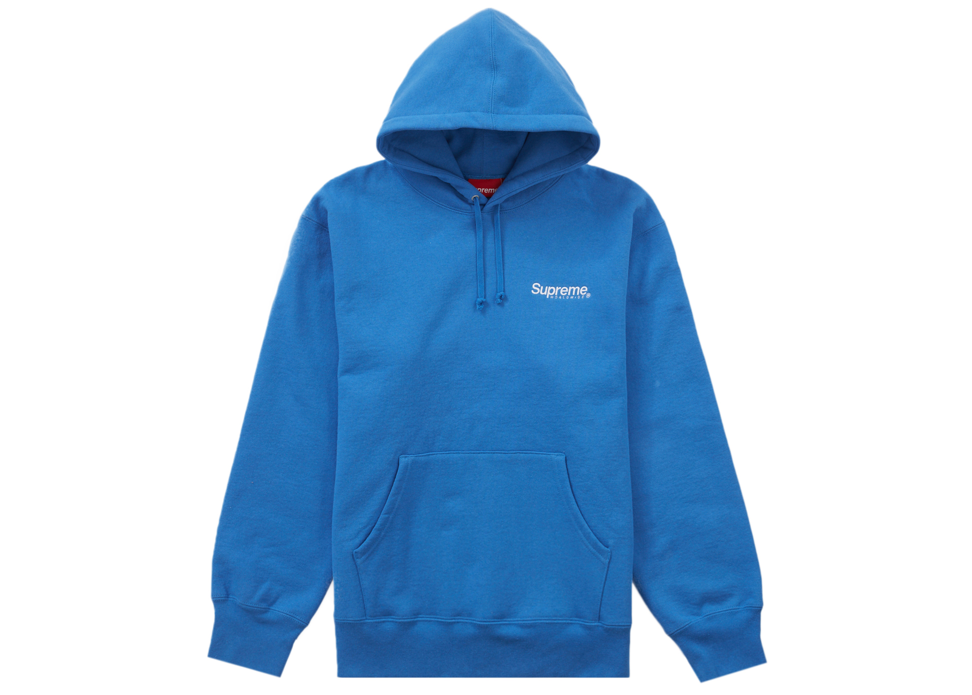 Supreme Worldwide Hooded Sweatshirt Blue Men's - SS23 - GB