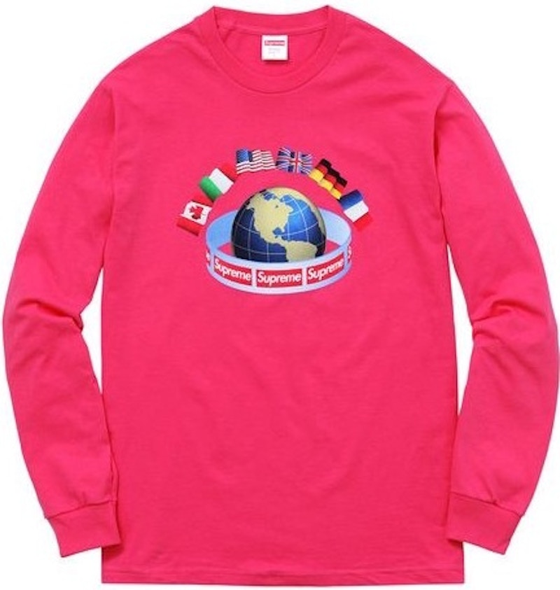 Supreme worldwide shop long sleeve