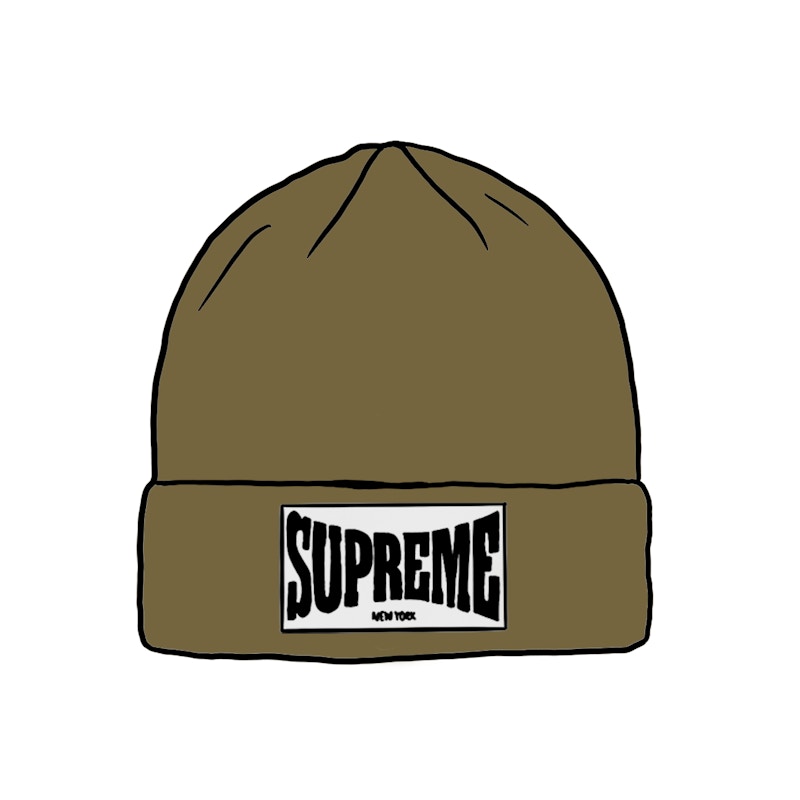 supreme woven beanie