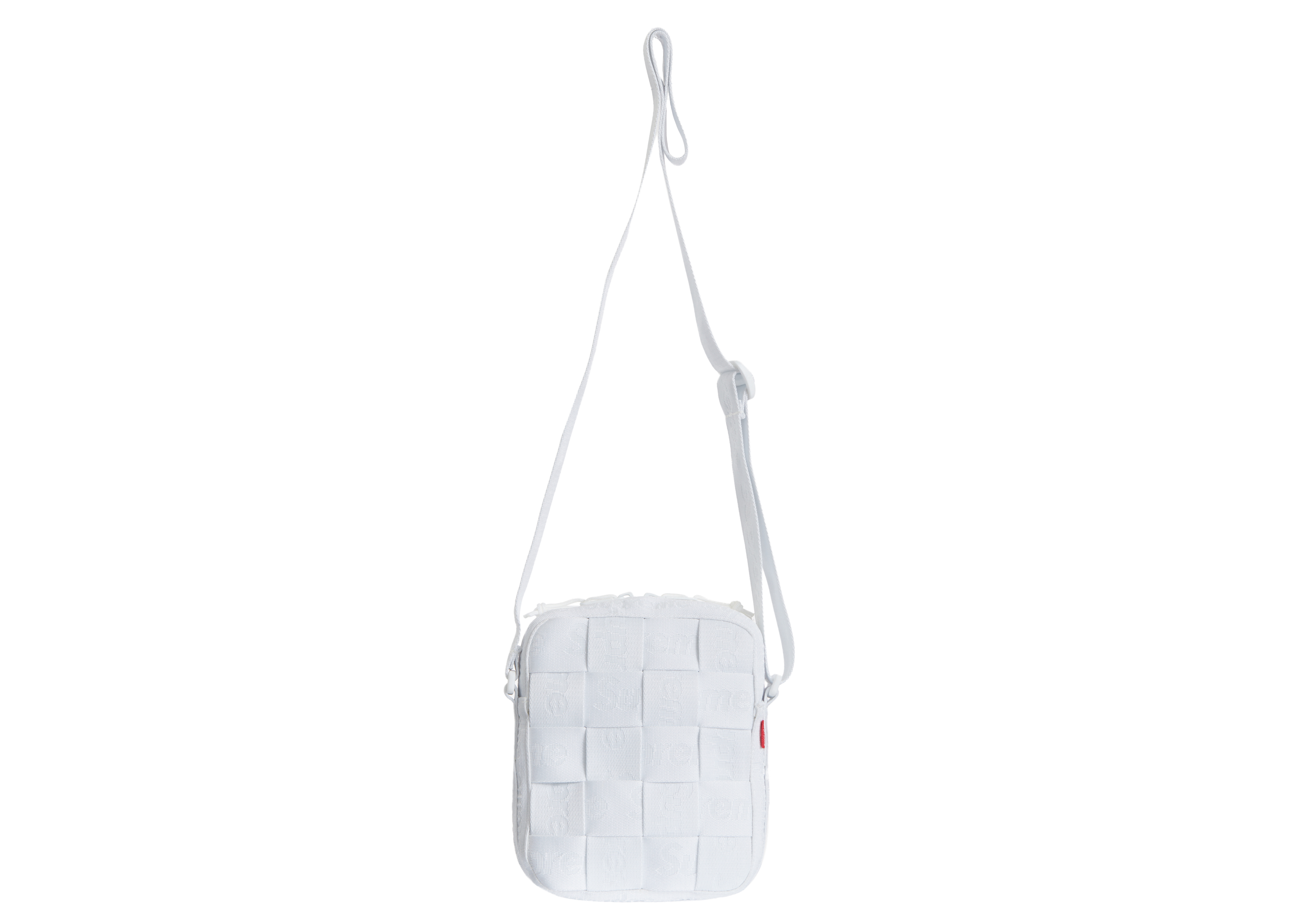 Supreme Woven Shoulder Bag White - SS23 - GB