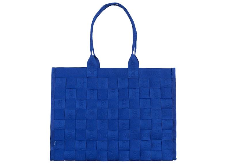 Supreme Woven Tote Royal - SS24 - JP