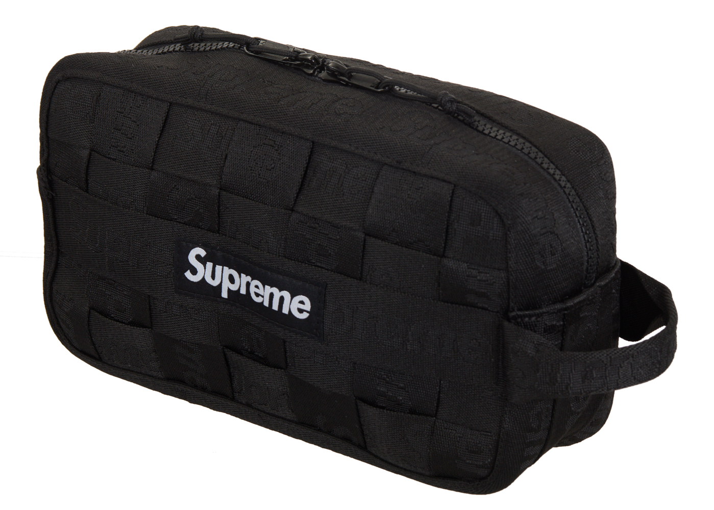 Supreme Woven Utility Bag Black - SS24 - US
