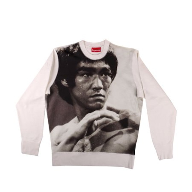 Supreme x Bruce Lee Crewneck White Men's - FW13 - US