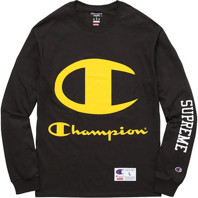 X Champion Tee Black - SS17 Men's - US