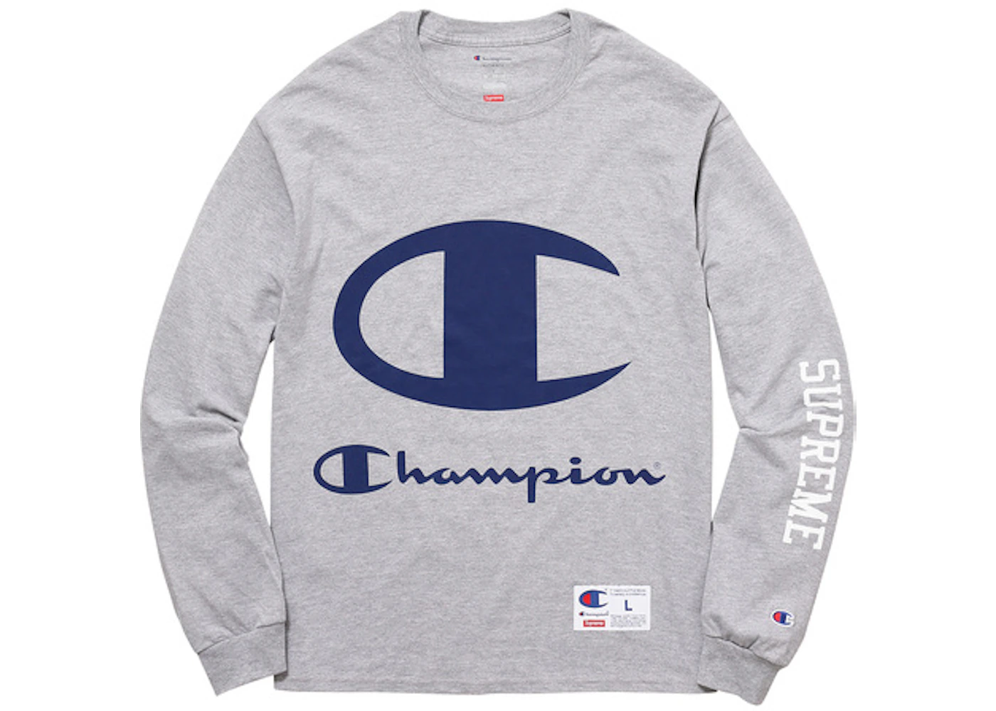 Champion x supreme long sleeve Clearance
