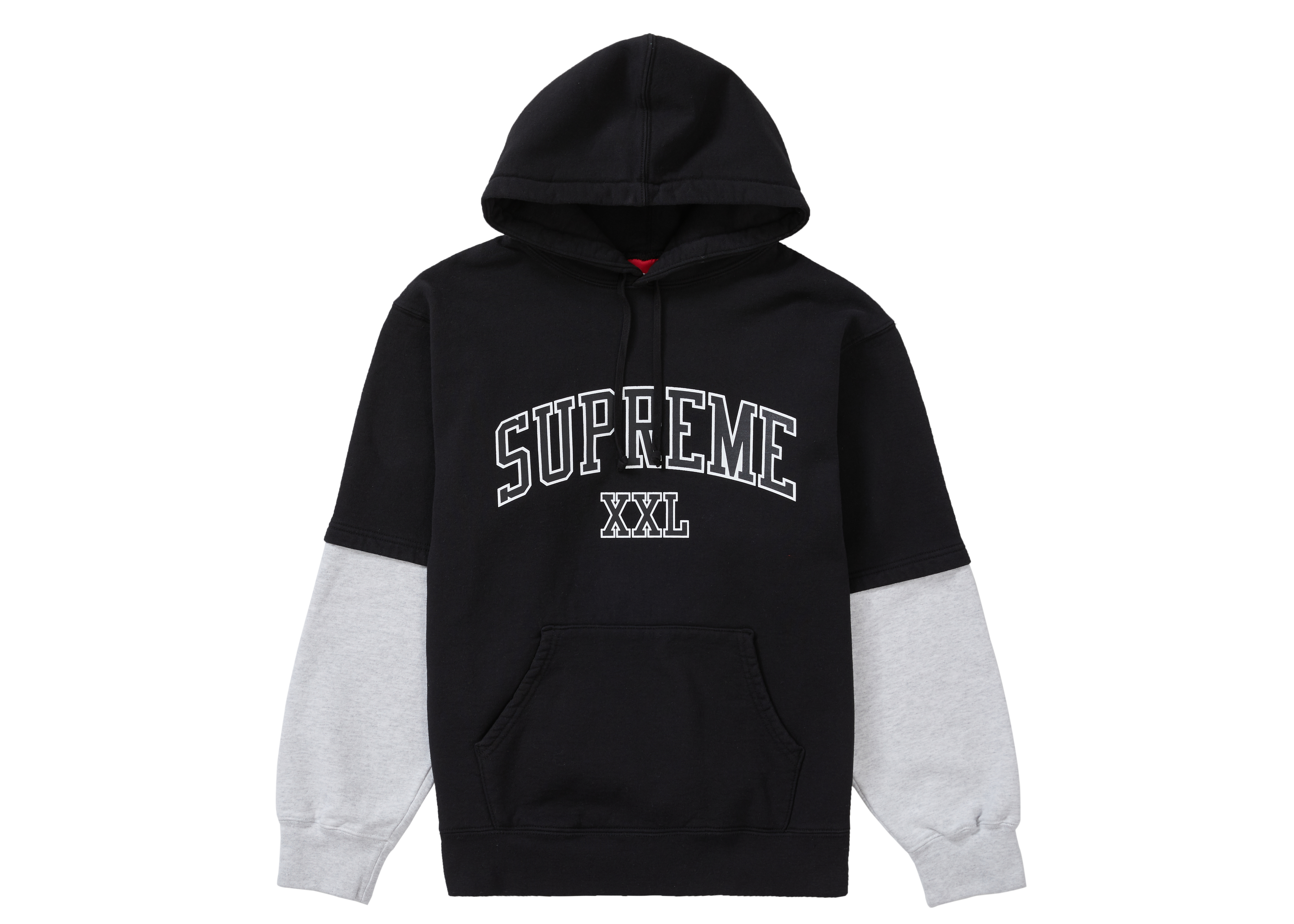 Supreme XXL Hooded Sweatshirt Black