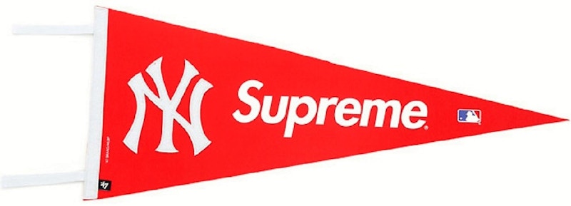 Supreme Yankees Pennant Red - SS15 - US