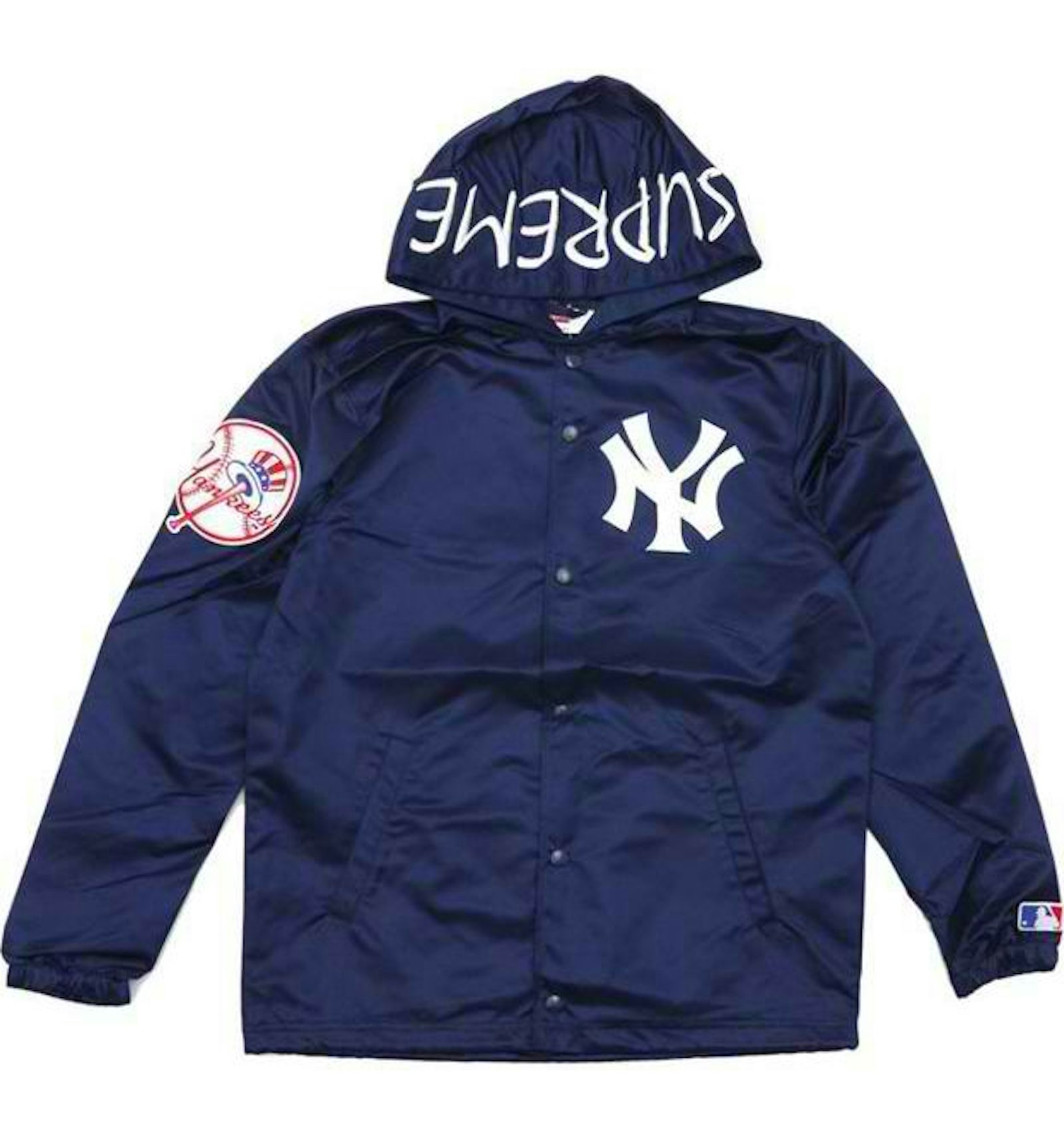 Supreme yankees coat Clearance