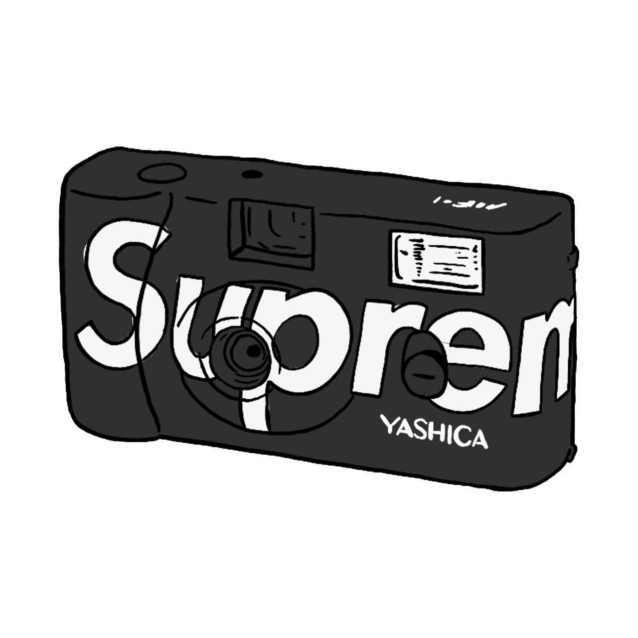 supreme yashica MF-1 camera 黒 カメラ 【格安SALEスタート】 - 小物