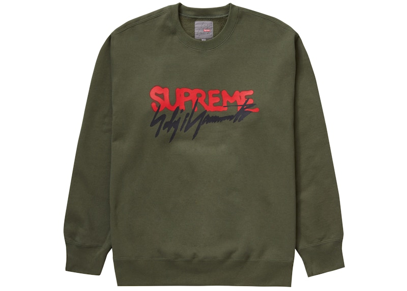 66615851Supreme Yohji Yamamoto Crewneck ブラック