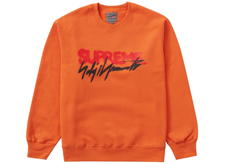 Supreme Yohji Yamamoto Crewneck Orange - スウェット