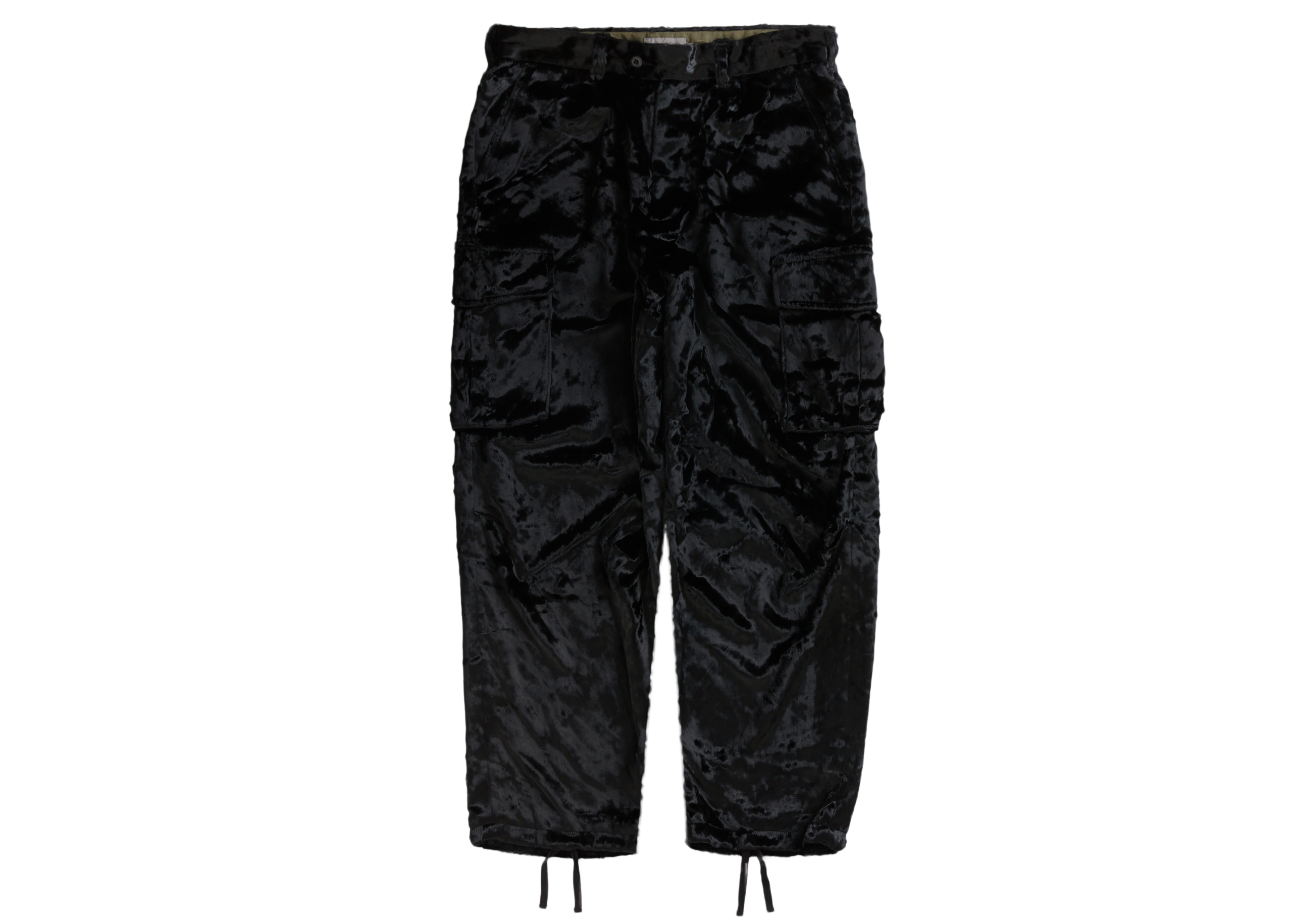 Supreme Yohji Yamamoto Faux Fur Cargo Pant Black - FW22 Men's - US