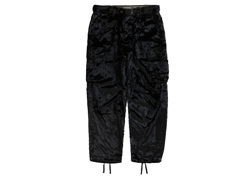 Supreme Yohji Yamamoto Faux Fur Cargo Pant Black Men's - FW22 - US