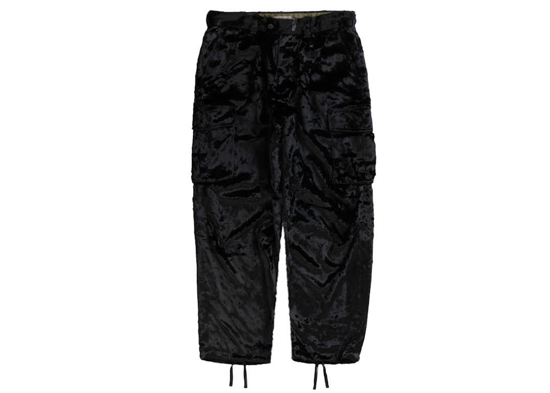 Pre-owned Supreme Yohji Yamamoto Faux Fur Cargo Pant Black