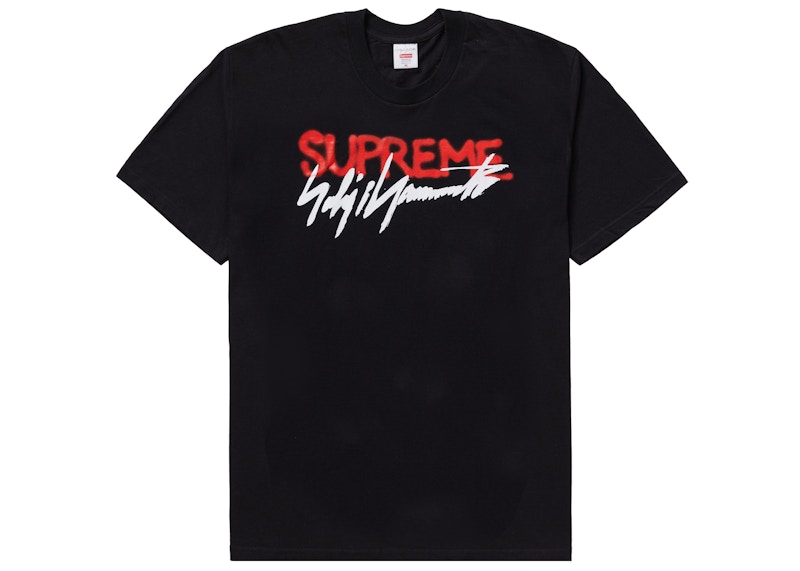 Supreme Yohji Yamamoto Logo Tee Black メンズ - FW20 - JP