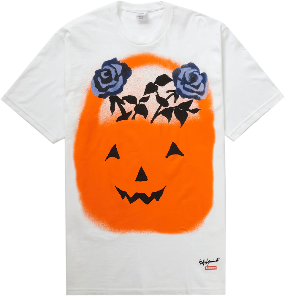 Supreme x Yohji Yamamoto Pumpkin Tee 'White' | Men's Size M