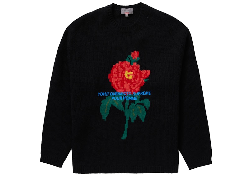 再入荷人気 Supreme - supreme yohji yamamoto sweater Lサイズの通販