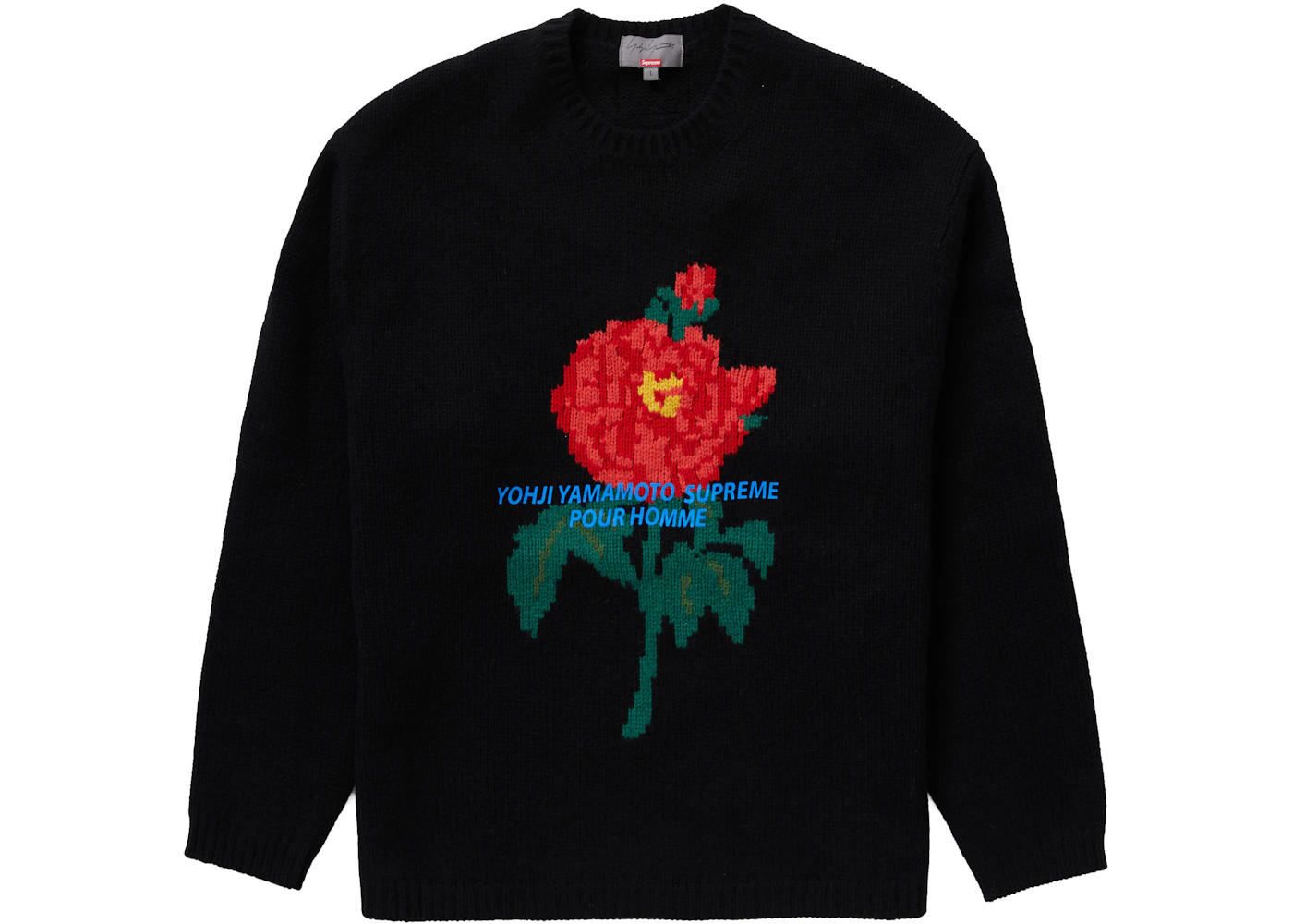 Supreme Yohji Yamamoto Sweater Black Men's FW20 US