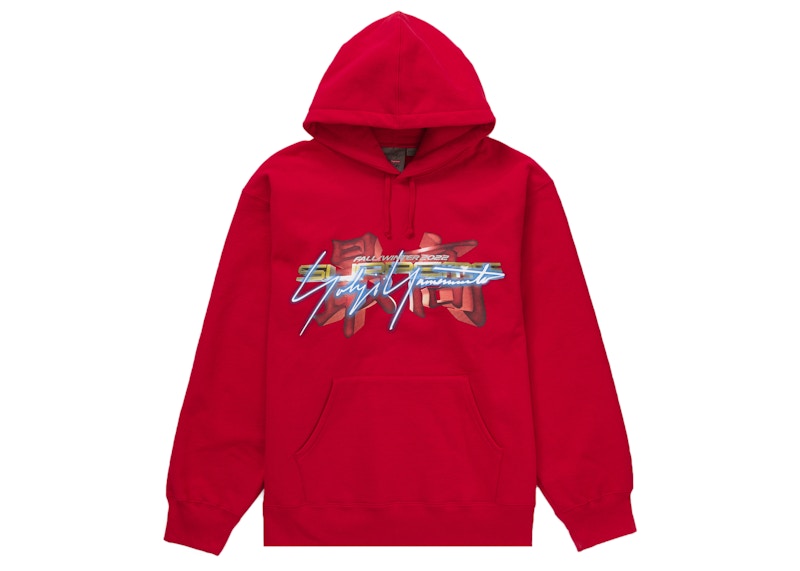 Supreme Yohji Yamamoto TEKKEN Hooded Sweatshirt Red メンズ - FW22 - JP