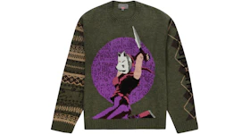 Supreme Yohji Yamamoto TEKKEN Sweater Olive