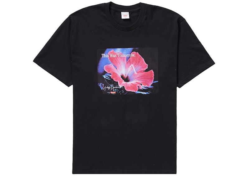 Supreme Yohji Yamamoto This Was Tomorrow Tee Black Men's