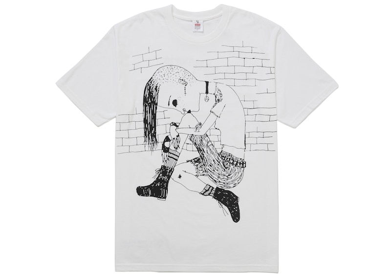 Pre-owned Supreme Men's  Y's By Yohji Yamamoto Thinker Tee Shirt In White