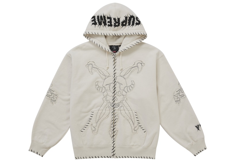 Supreme Y's by Yohji Yamamoto Zip Up Hooded Sweatshirt