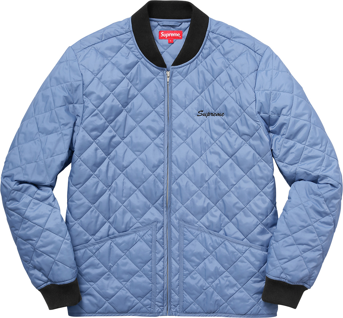 Supreme Zapata Quilted Work Jacket Light Blue 男装- SS17 - CN