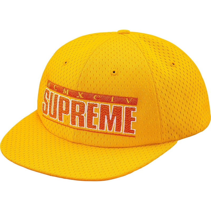 Supreme Zig Zag 6-Panel Gold - SS18 - JP