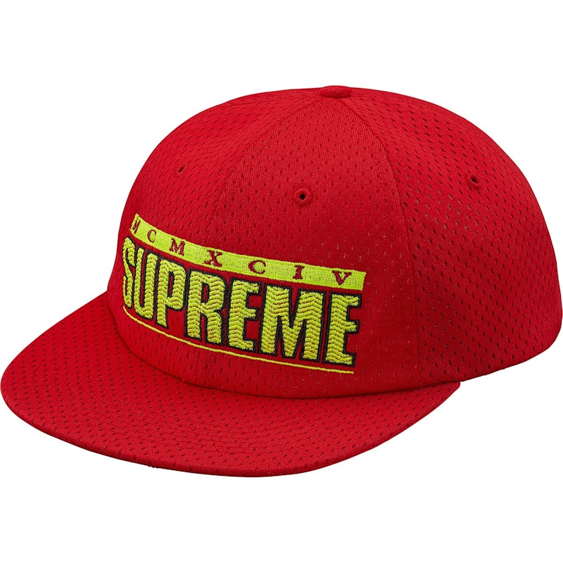 Supreme Zig Zag 6-Panel Red - SS18 - JP