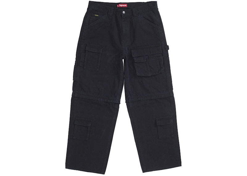 Supreme Zip-Off Utility Pant (FW25) Black メンズ - FW25 - JP